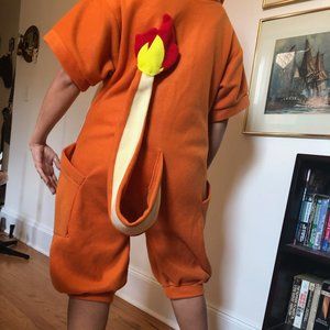 Handmade Charmander Pokemon Halloween Costume Kids/Petite